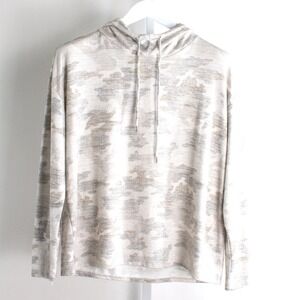 Workshop Republic Clothing Women's‎ Hoodie Camo Print Long Sleeve Medium